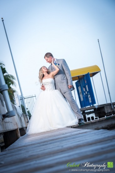 Lana + Matt's Marriot Hotel Wedding, Miami, Florida