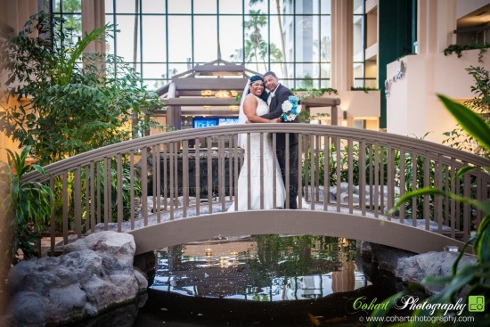 Shavona + Will's Embassy Suites Wedding Photos, Palm Beach Gardens, Fl