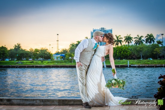 Elyse + Leo's  Crowne Plaza Wedding Photos, Hollywood Beach, Florida